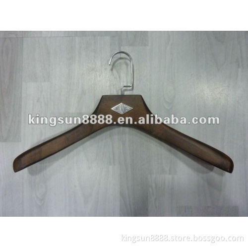 white Fashion upmarket wooden hanger